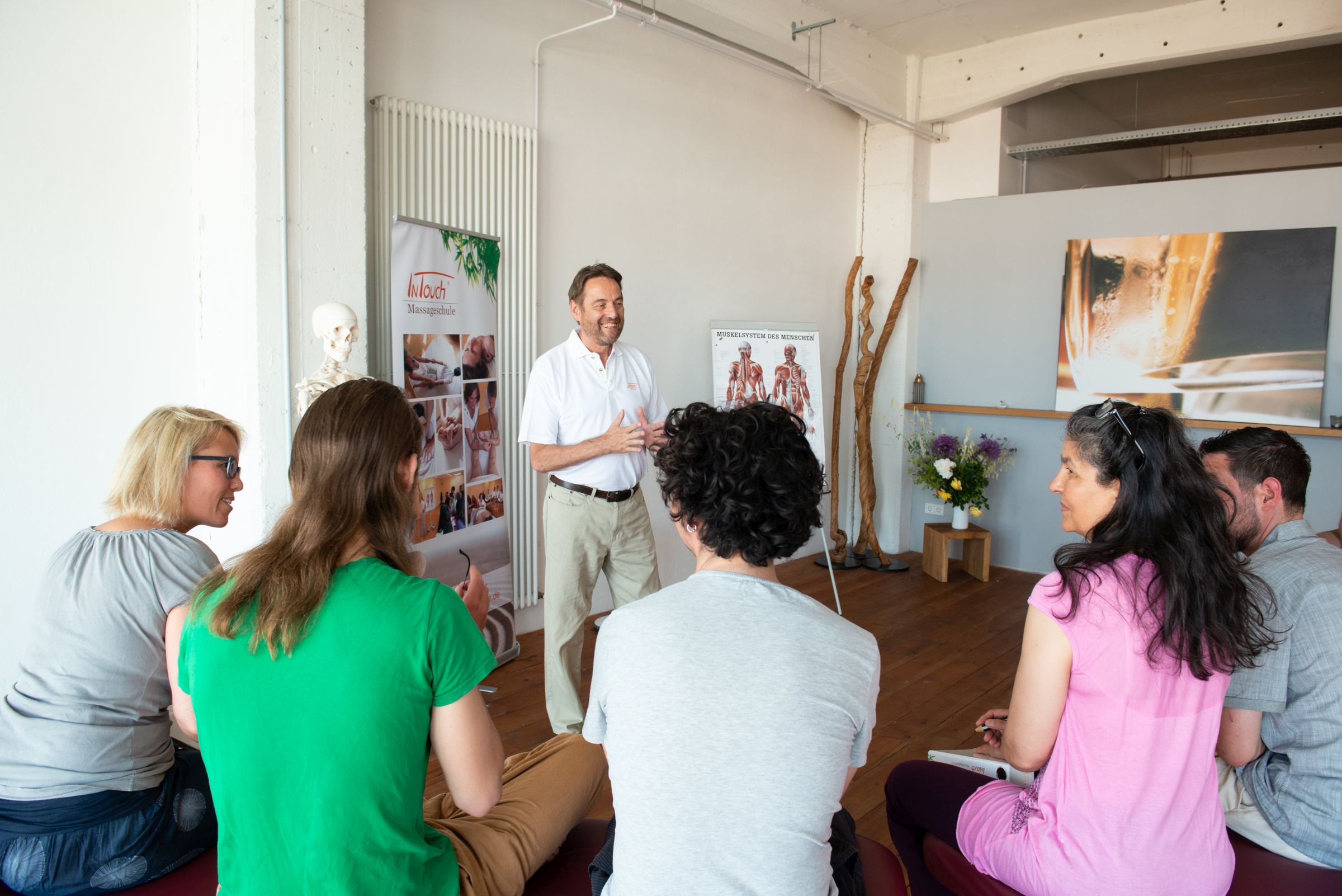 InTouch Massagekurs mit Tina N. Thielemeyer und Andreas Thielemeyer in Online